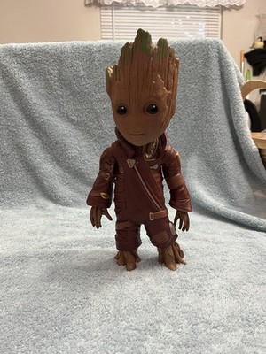 Marvel Guardians Of The Galaxy Baby Groot Ravager Outfit 10.5'' Figure - Hasbro
