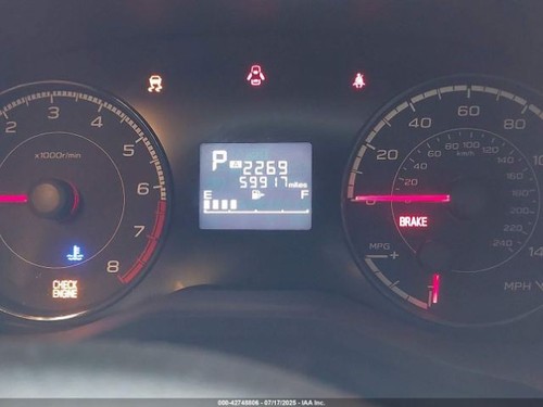IMPREZA 2018 Transmission Shift 2017133 - Picture 8 of 12