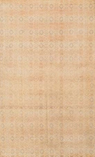 Vintage Oriental Hand-Knotted Carpet 5'1" x 8'7" Traditional Wool Area Rug