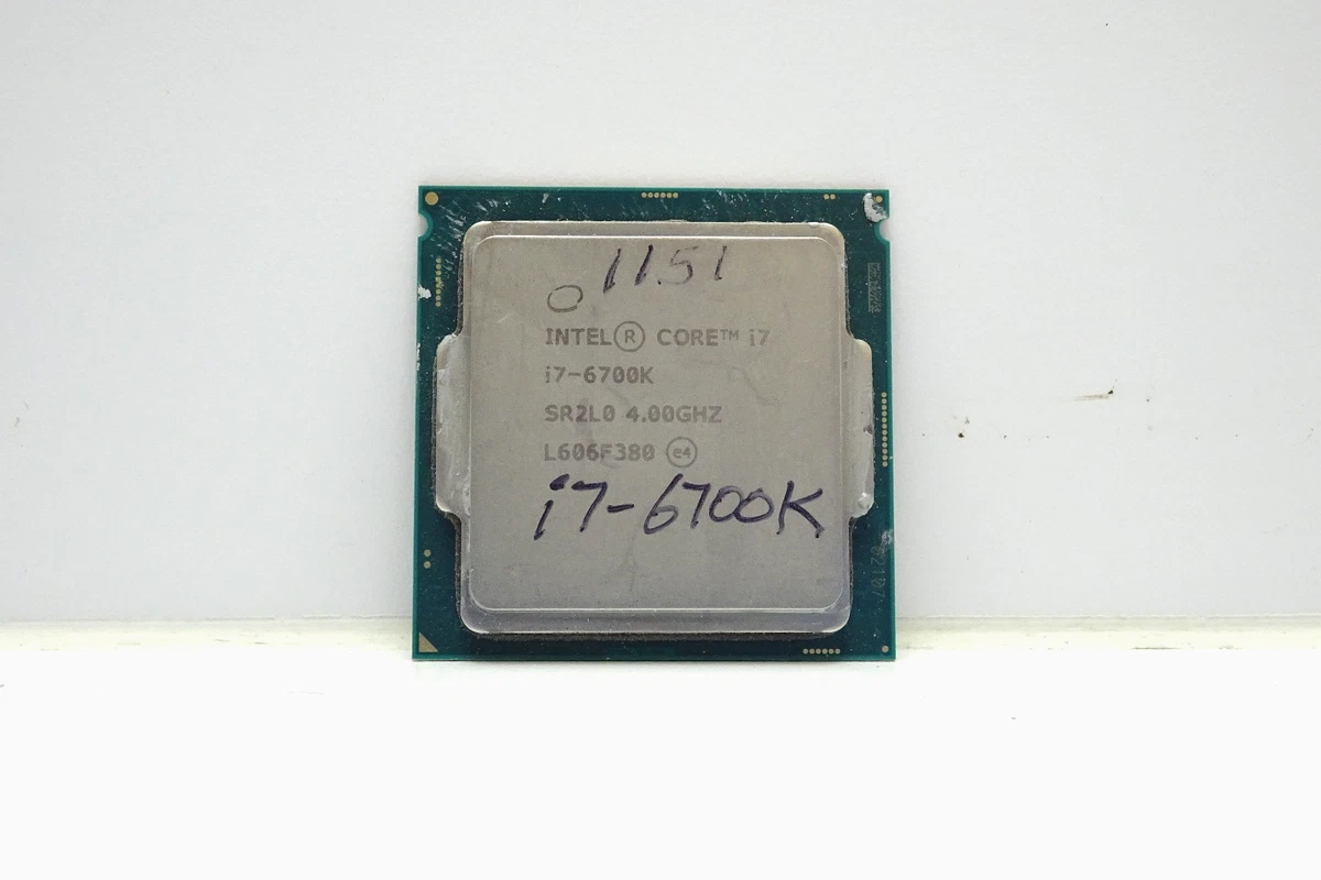 Intel Computer Processors Intel Core i7-6700K Processor Model for