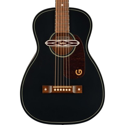 Gretsch Jim Dandy Deltoluxe Parlor Acoustic Electric - Black Top