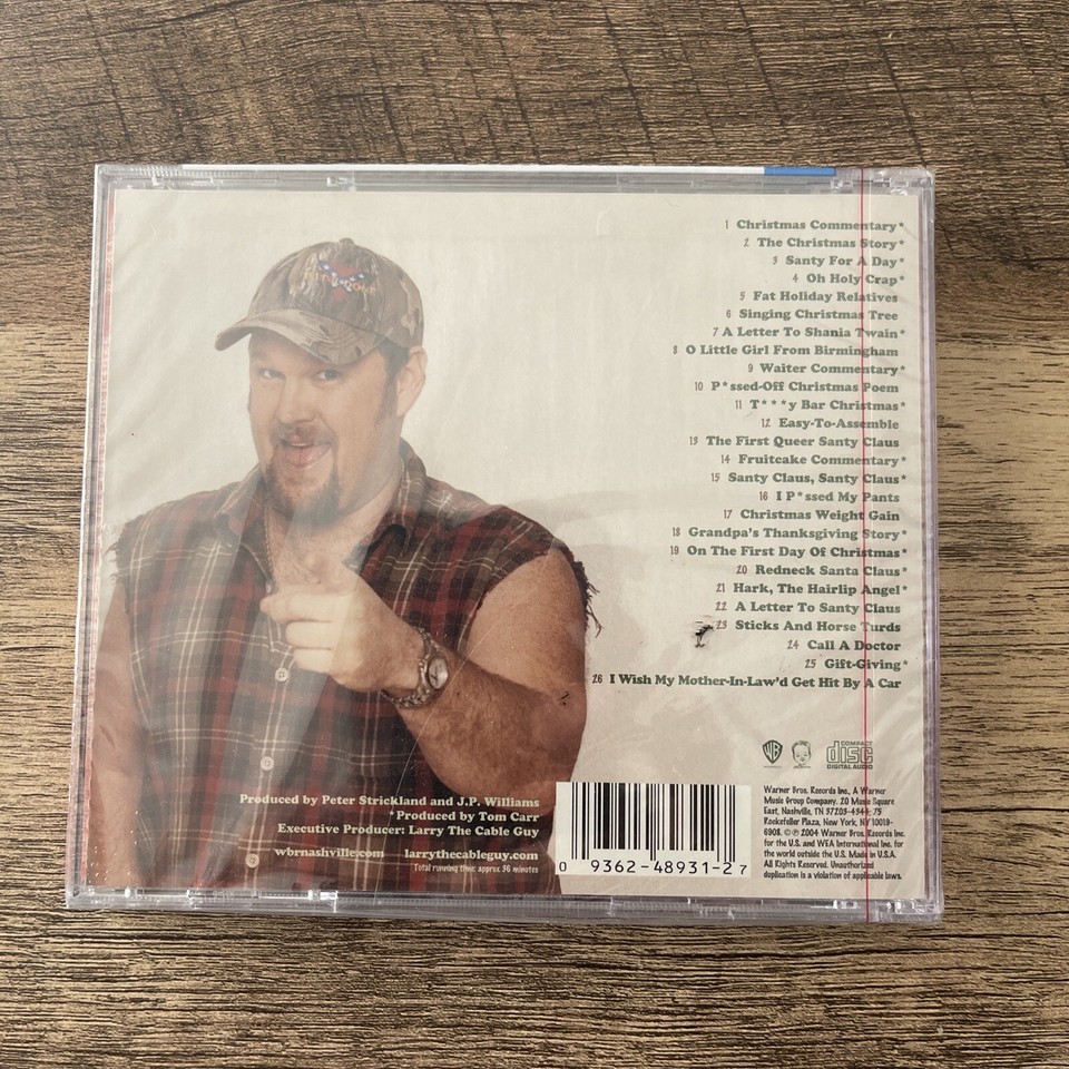 A Very Larry Xmas by Larry the Cable Guy (CD, 2004) 28 Songs SEALED 93624893127 eBay