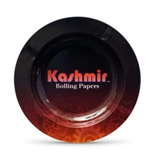 Kashmir Round Metal Ashtray #3 Cigarette Cigar Holder Ash Try for Indoor Outdoor