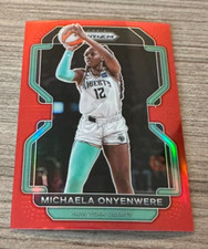 2022 Prizm WNBA #140 MICHAELA ONYENWERE Red Prizm Card #'d /199