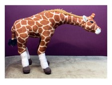 2017 TOYS R US/GEOFFREY REALISTIC TALL GIRAFFE PLUSH/STUFFED ANIMAL