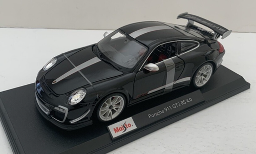 Maisto 1:18 Porsche 911 GT3 RS 4.0 Diecast Model – Black – Brand New - Picture 2 of 15