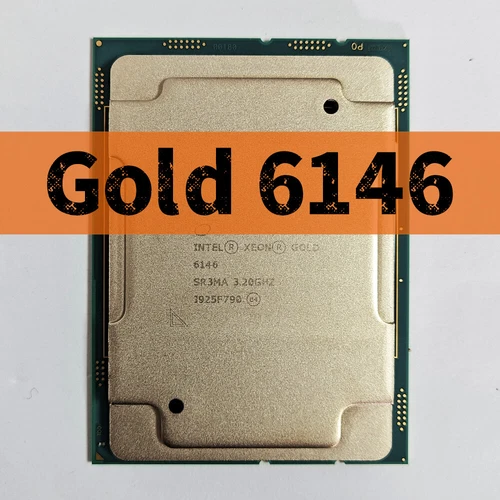 Intel Xeon Gold 6146 SR3MA 3.2GHz 12 Cores 165W LGA 3647 CPU Processor