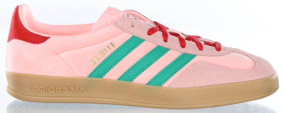 adidas gazelle silver green womens Acheter Adidas Gazelle Indoor W « Blue Pink Spark » IG6785 main image 0