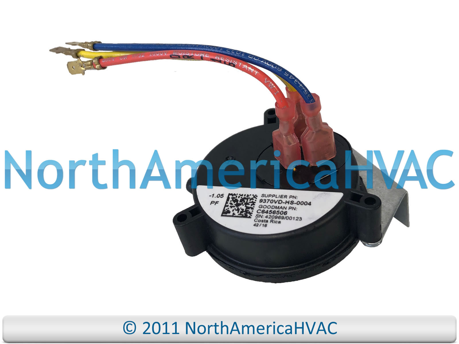 OEM Goodman Amana Furnace Venter Air Pressure Switch Fits C6456506