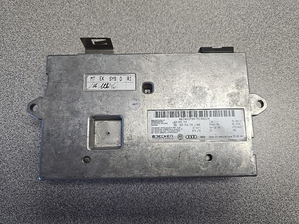 04-11 Audi A6 A8 Q7 MMI 4E0 035 729 MMI Interface Control Module