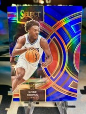 2023-24 Kobe Brown Panini Select Premier Blue Prizm Rookie Card #110. rookie card picture
