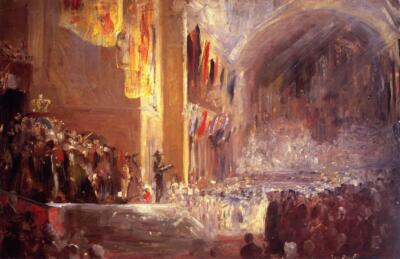 Tom Roberts Sketch for Opening the First Parliament 1901 17''x 22'' Archival Print