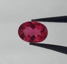 RUBELLITE TOURMALINE 6.00 x 4.00 MM OVAL CUT F-198