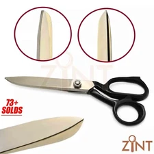 QUALITY 10" UPHOLSTERY TAILORS SCISSOR Fabric Material Dressmaking Cutter Shear