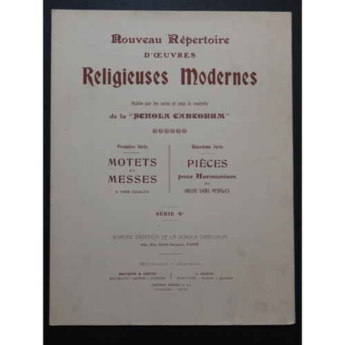 Boyer Louis Ave Maria Duo E Coro Canta 1913 - Foto 2 di 4
