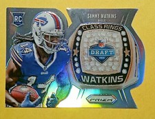 2014 Panini Prizm, Sammy Watkins, Class Rings Silver Holo