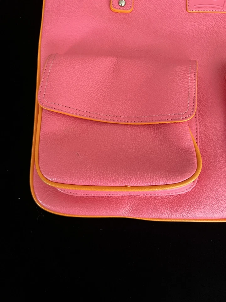 Baekgaard 泡泡胶/探戈芒果平底工装皮革托特包二手状况完好 — 第 2/4 张图片