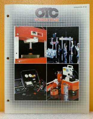 OTC Power Team 1983 Catalog No. PT-83.