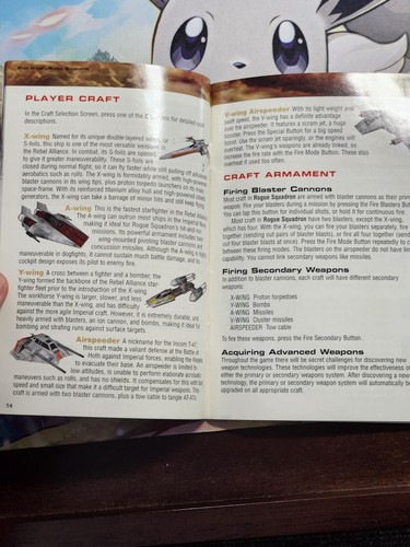 Star Wars Rogue Squadron N64 Cartridge & Manual Tested & Works Vintage Nintendo! - Picture 9 of 13