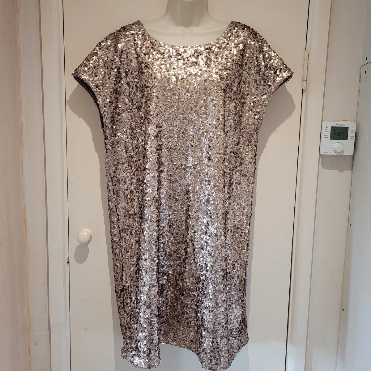 Silver dress next cheap