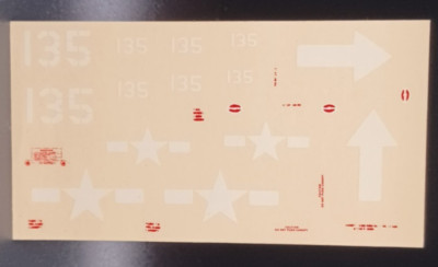 MPC | No. 2-0110 | 1:72 F6F Hellcat Decals