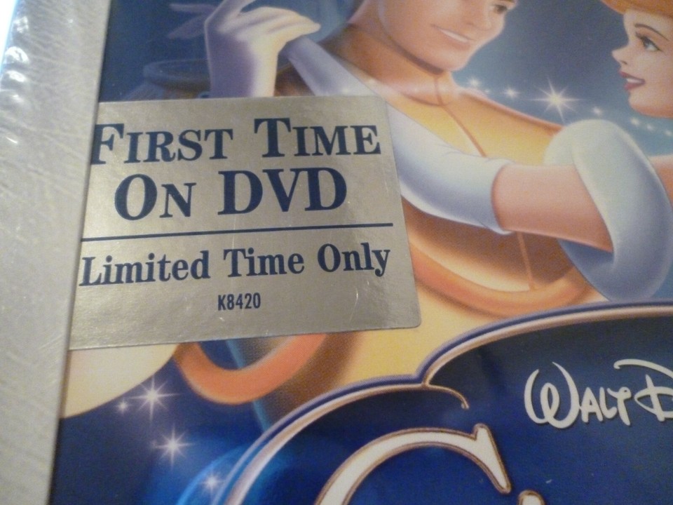 CINDERELLA 2-DISC SPECIAL EDITION WALT DISNEY DVD AND MUSIC CD 2 PACK ...