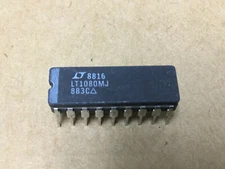 (1 PC)  LINEAR TECH   LT1080MJ/883C  DUAL-INLINE CERAMIC IC