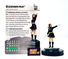 DC Heroclix Blackhawk Pilot #013 w/ Card Masters of Time Set 