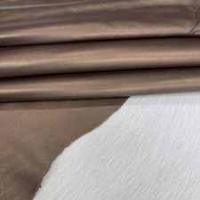 Avetco Pearlized Cocoa Brown Lamb Leather Hide   Soft 2oz Sheep Skin Grade C