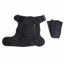 Ankle Stirrup Brace Stabilizer Support Black