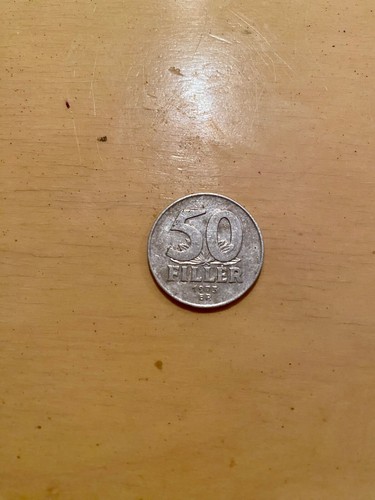 Hungarian 50 Filler Coin 1973
