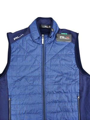 Ralph Lauren RLX Navy Golf Vest Men's Size 2XL New | eBay
