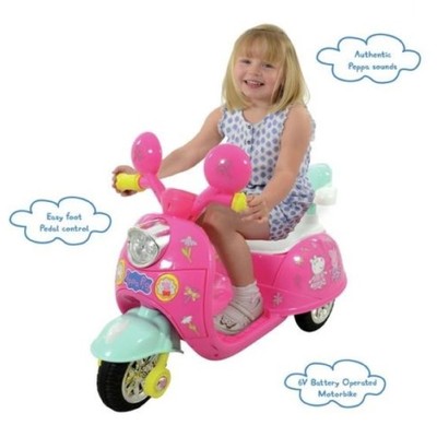 peppa pig 6v powered vehicle