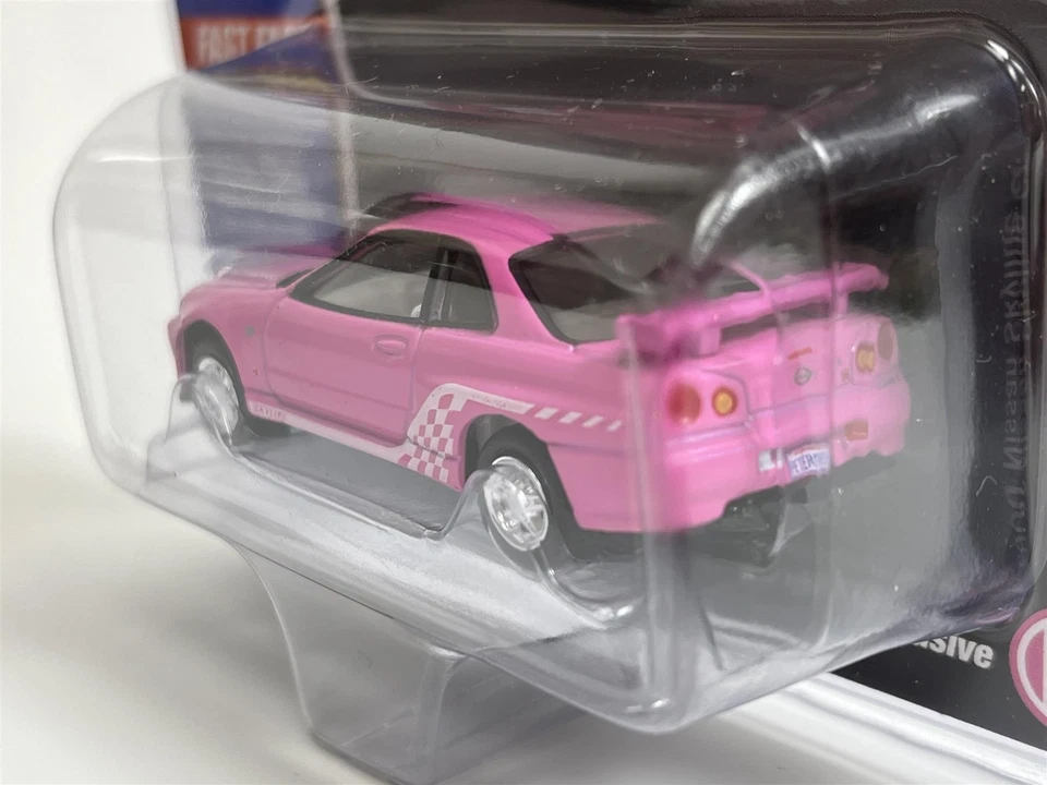 2000 Nissan Skyline GT-R BNR34 Nitro XGT Exc 1:64 Johnny Lightning JLCP7410 - Immagine 4 di 4