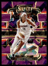 Rhyne Howard Purple Ice Prizm #65 116/149 2023-24 WNBA Panini Select Atlanta