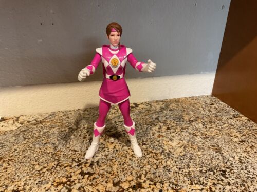 Power Rangers 2020 Mighty Morphin Pink Ranger 12" - Missing top of backpack