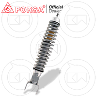 StoßDäMpfer Hinten Verstellbar Grau RMS FüR Vespa 50 Special V5A2T