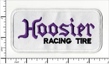 30 Pcs Embroidered Iron on patches Hoosier Racing Tire 111x53mm AP063hS