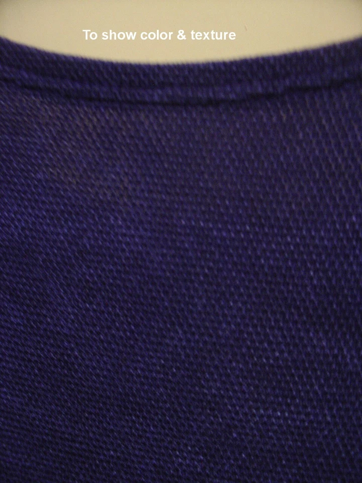 Camiseta sin mangas Weekenders M tejida azul oscuro ajustada elástica Foto 3 de 4