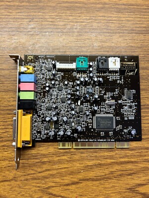 CreativeLabs_Sound_ Blaster Live! Model SB0200 PCI Sound Card