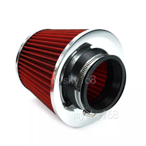 K&N Universal Car High Flow Cold Air Inlet Intake Syste Filter 76mm 3inch - Picture 2 of 9