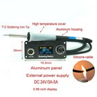 24V/70W T12 Soldering Iron Tip Station Temperature Controller board OLED Screen