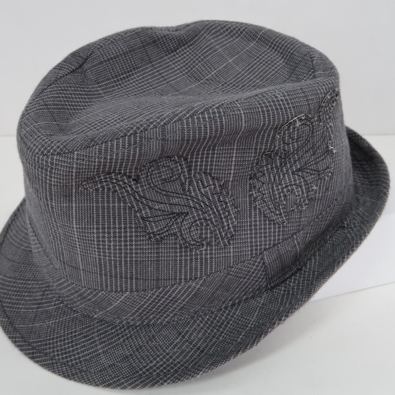 Gray Fedora Hat for Men One Size Fits All-image