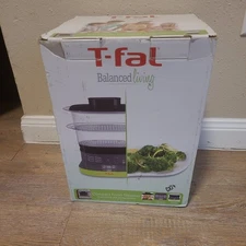 T-fal VC133851 2 Tier Compact Electric Food Streamer 4 Quart
