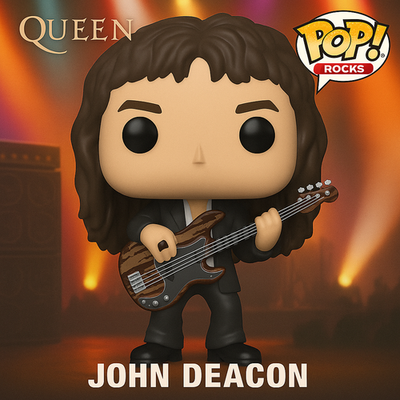 Funko Pop Rocks: Queen John Deacon Vinyl Figure #95 #33728