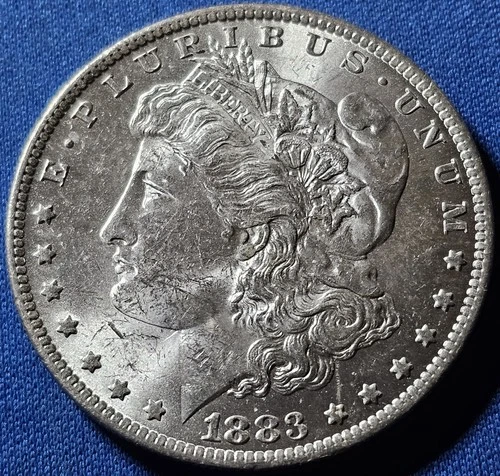 1883 O Morgan Silver Dollar $1 Coin - Choice BU!