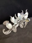 Murano Renato Anatra LARGE Four Birds On Branch SIGNED