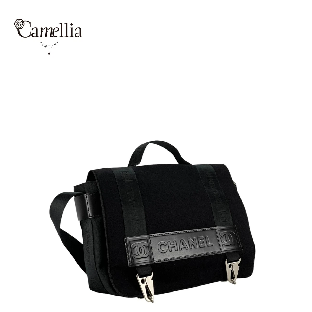 CHANEL Messenger Bags for Canvas Exterior Women for sale | eBay