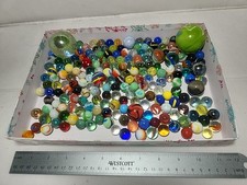 3lbs Fancy Common Marbles Shooters Toe Breakers New Old Rare Mix You Get All