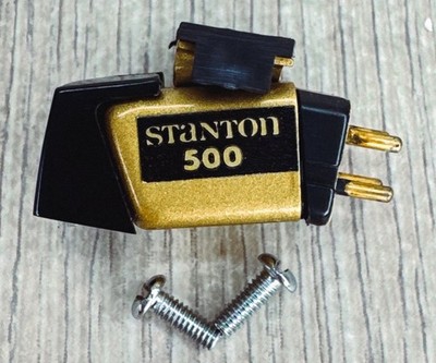STANTON 500 Phono Cartridge With Stylus Tested Good Continuity FAIR Cosmetically